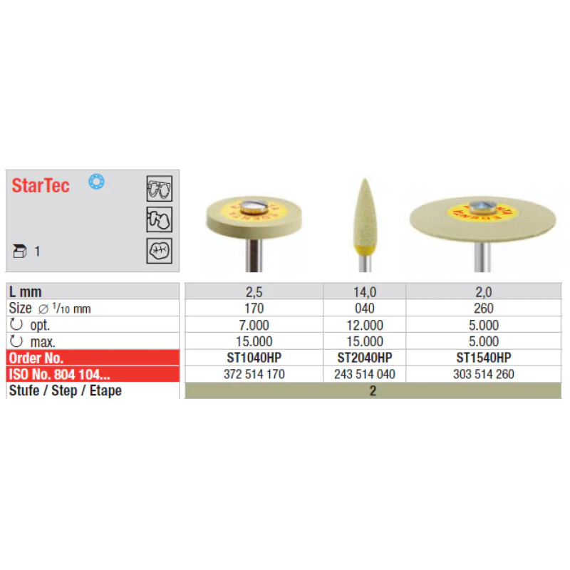 Полирна гумичка StarTeC