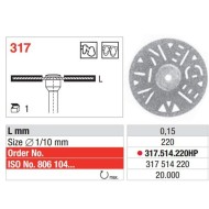 Диамантен диск 317.514.220HP - Edenta