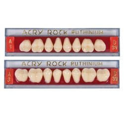 Зъбна гарнитура AcryRock V сектор диаторици - Ruthinium Зъбна гарнитура AcryRock V сектор диаторици - Ruthinium