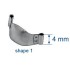 Метални седловидни матрици Saddle Contoured Matrices 1.311,1.312,1.313 - TOR VM