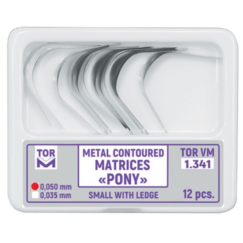 Метални матрици Metal Contoured Matrices PONY 1.341, 1.342, 1.343, 1.344 - TOR VM