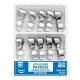 Метални самозаключващи матрици Metal Contoured Matrices Combined with Clamp for Premolars 1.541, 1.542, 1.543, 1.544, 1.545, 1.549 - TOR VM