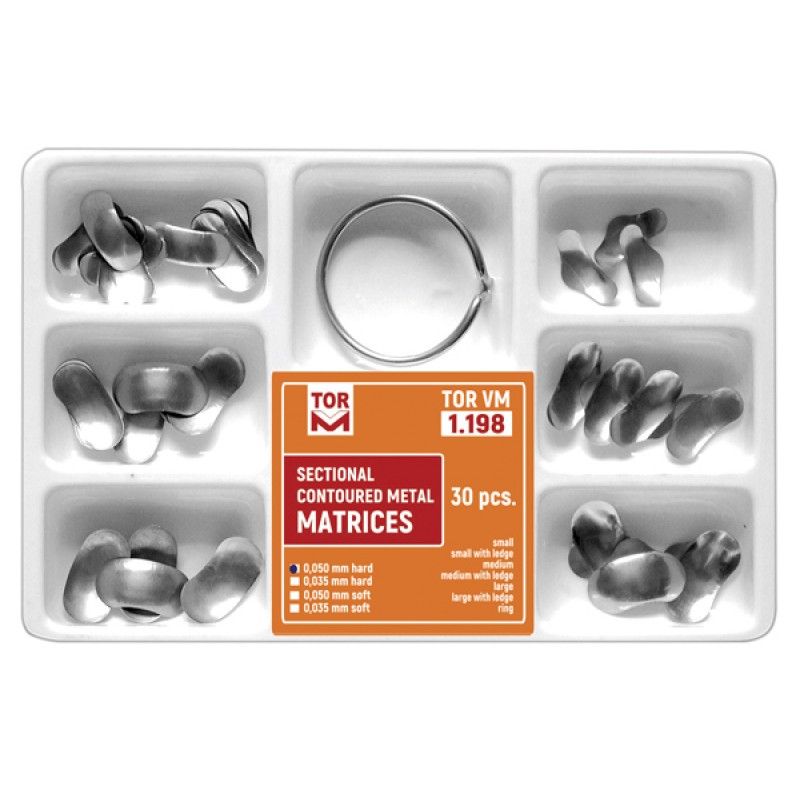 Метални матрици Sectional Contoured Metal Matrices 1.198 - TOR VM