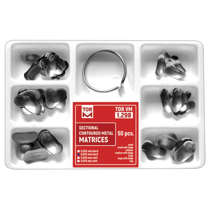 Метални секционални матрици Sectional Contoured Metal Matrices 1.298  - TOR VM