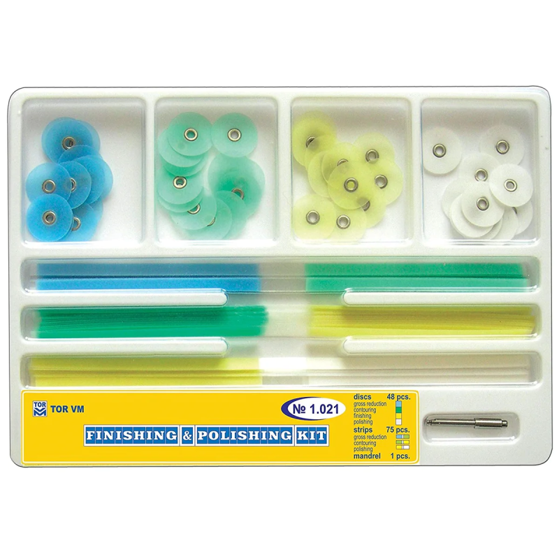 Полирен сет Finishing and Polishing Kit 1.021 - TOR VM Полирен сет Finishing and Polishing Kit 1.021 - TOR VM