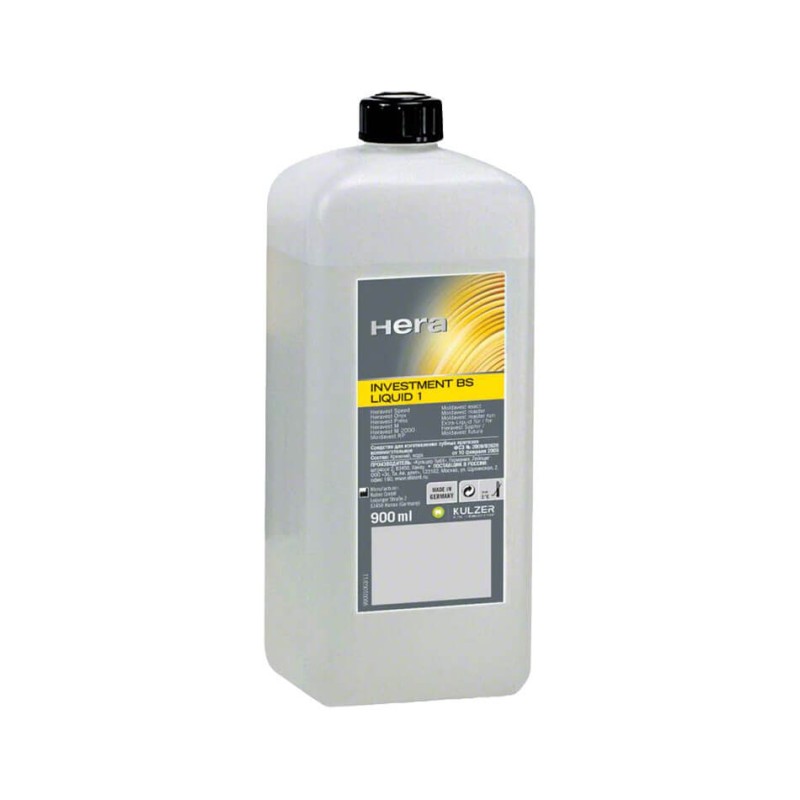 Течност за опаковъчна маса Investment BS Liquid - Heraeus Течност за опаковъчна маса Investment BS Liquid - Heraeus