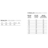 Зъбна гарнитура композитна RoyalDent Plus - Eraylar