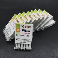 Канални инструменти K-files, K-reamers, H-files 25мм - Denco 
