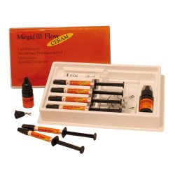 Фотокомпозит течен Megafill flow Ceram комплект - Megadenta 