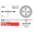 Диамантен диск 366.504.220HP - Edenta