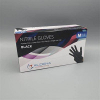 Ръкавици нитрилни черни - Aldena