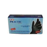 Ръкавици нитрилни черни - PRACTIC